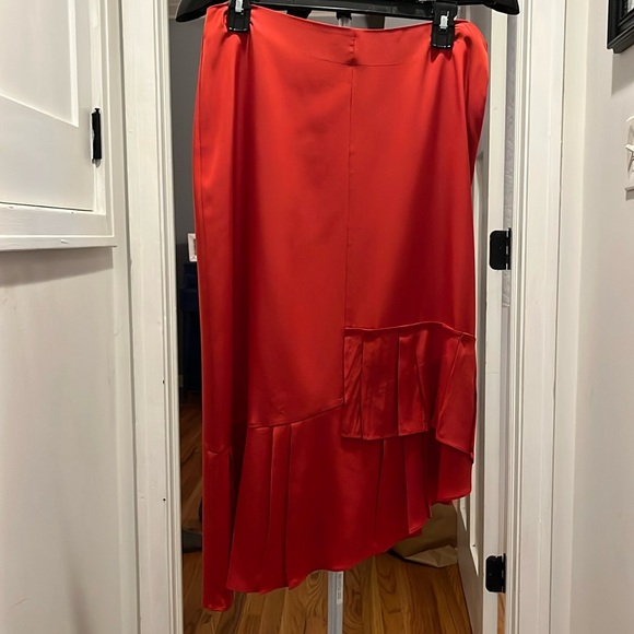 Tibi silk asymmetrical skirt new without tags. Size 8. - Picture 1 of 8